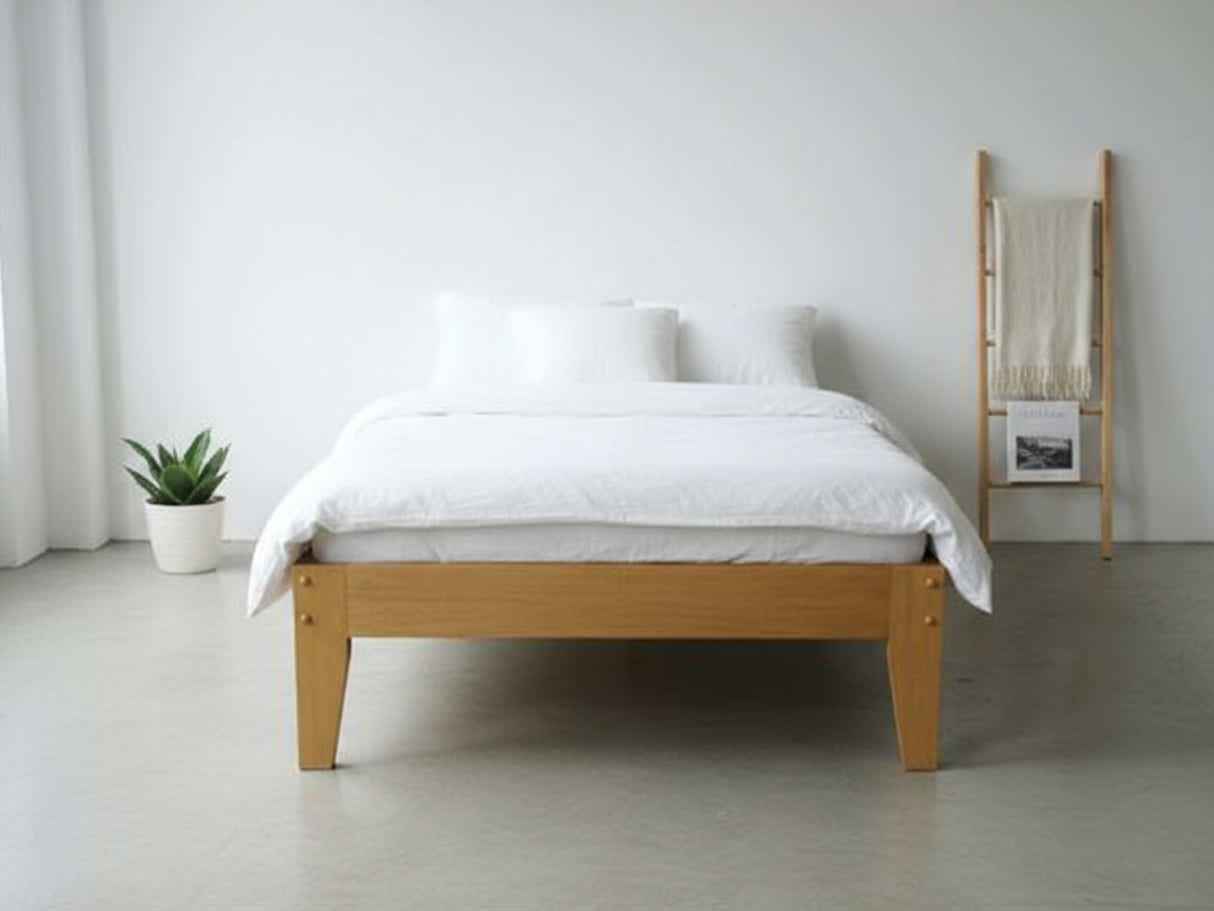 Sovo Bed Frame Oak - Single