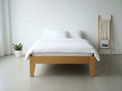 Sovo Bed Frame Oak - Single