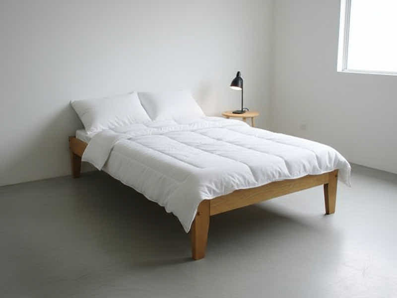 Sovo Bed Frame Oak - Single