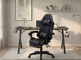 Gaming Table R5 140cm & Faron Gaming Chair PVC Black