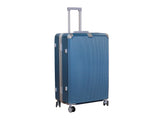 2PC Aluminum Luggage Set Ice Blue