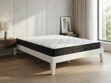 Sovo Bed Frame White & Xclusive X20 Mattress - King