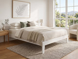 Sovo Bed Frame White - King