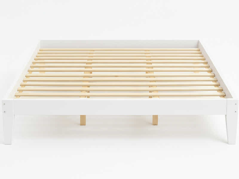 Sovo Bed Frame White – Super King