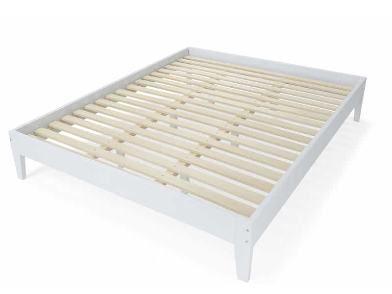 Sovo Bed Frame White – Super King