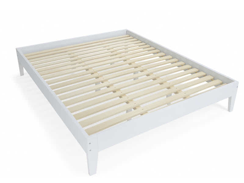 Sovo Bed Frame White – Super King