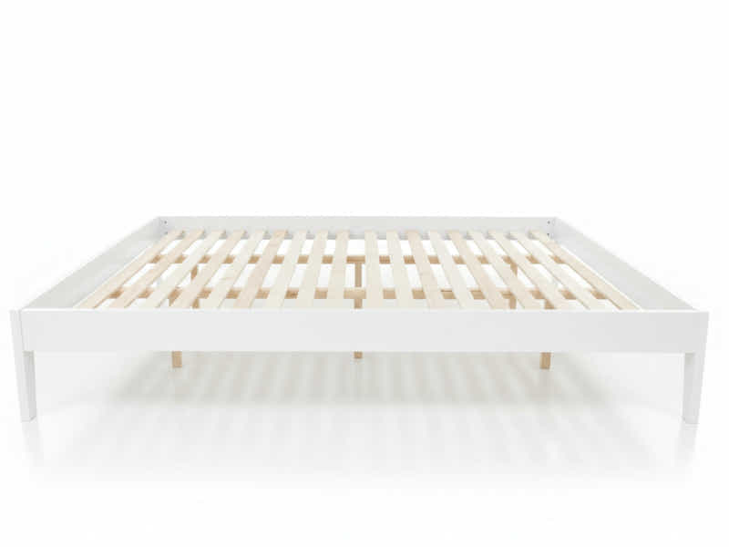 Sovo Bed Frame White – Super King