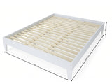 Sovo Bed Frame White – Super King