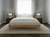 Sovo Bed Frame Oak - Super King