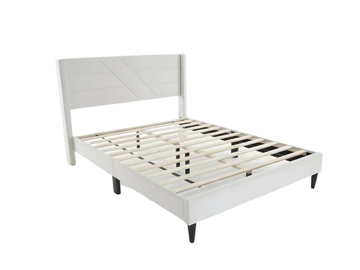 Galenia Bed Frame Beige - Double
