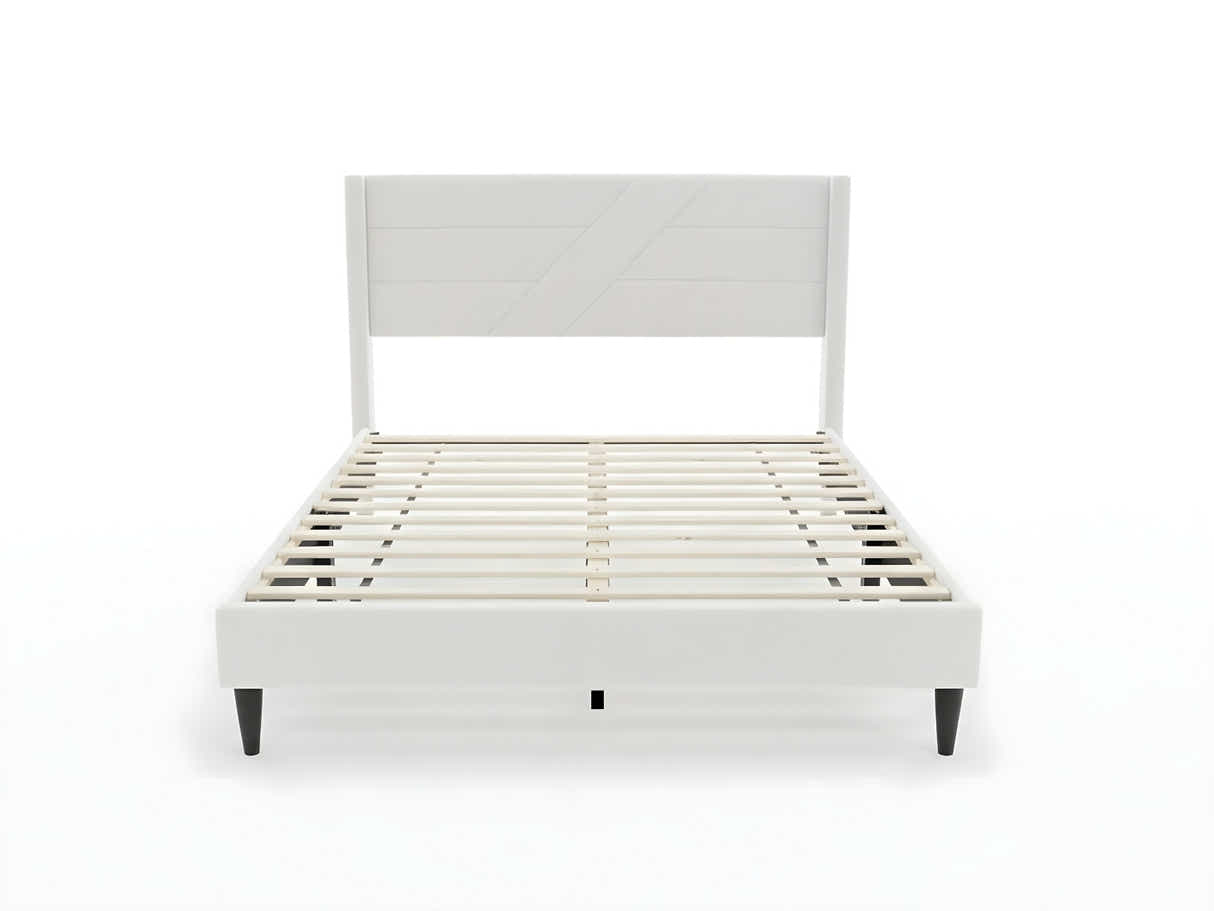 Galenia Bed Frame Beige - Double