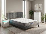 Elegant Guest Room Combo - Bed, Mattress, Bedside & Tallboy