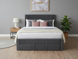 Rae Bed Frame With Drawer - Double