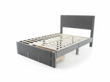 Rae Bed Frame With Drawer - Double