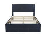 Rae Bed Frame With Drawer - Queen