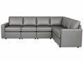 Sonya 6 Seater Modular Sofa PU - Grey