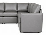 Sonya 6 Seater Modular Sofa PU - Grey