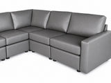 Sonya 6 Seater Modular Sofa PU - Grey