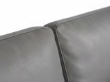 Sonya 6 Seater Modular Sofa PU - Grey
