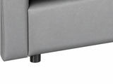 Sonya 6 Seater Modular Sofa PU - Grey