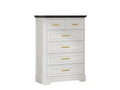 6-Drawer Dresser - White