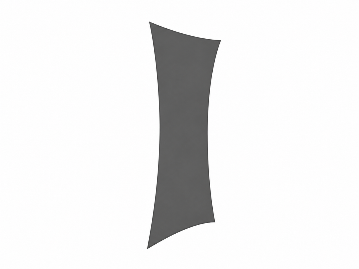 Shade Sail 3m x 5m - Grey