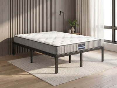 Xclusive Metal Platform Bed & FIRM23 Mattress - Double