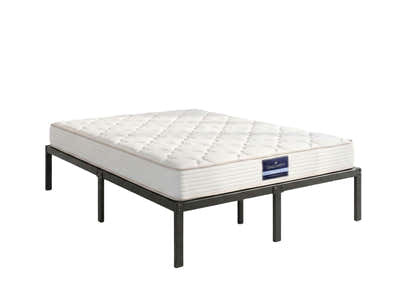 Xclusive Metal Platform Bed & PIL20 Mattress with Pillows - Double