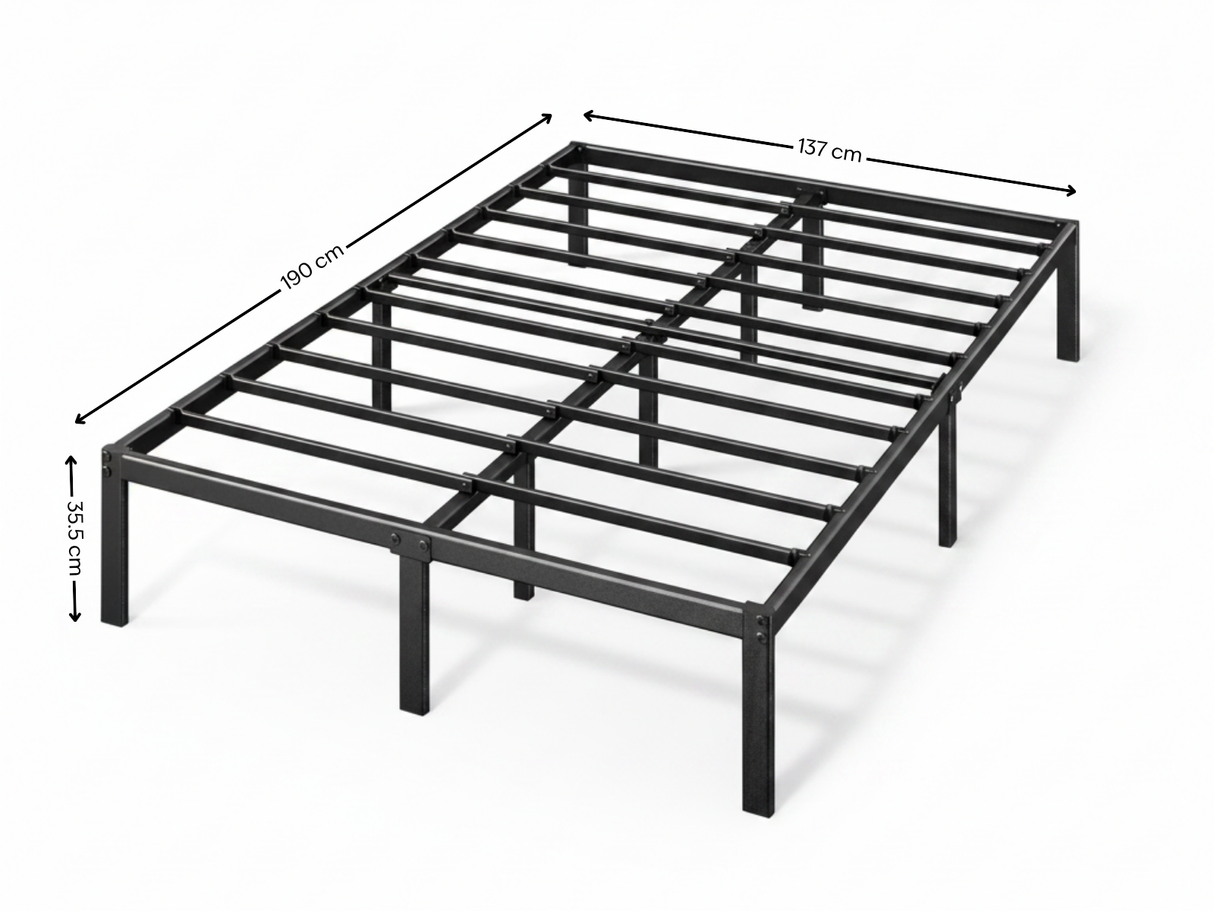 Xclusive Metal Platform Bed Frame - Double