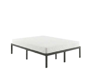 Xclusive Metal Platform Bed & Bon15 Mattress - Queen
