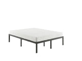 Xclusive Metal Platform Bed & Bon15 Mattress - Queen