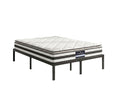 Xclusive Metal Platform Bed & Bon21 Mattress - Queen