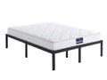 Xclusive Metal Platform Bed & PIL20 Mattress with Pillows - Queen