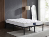 Xclusive Metal Platform Bed & PIL20 Mattress with Pillows - Queen