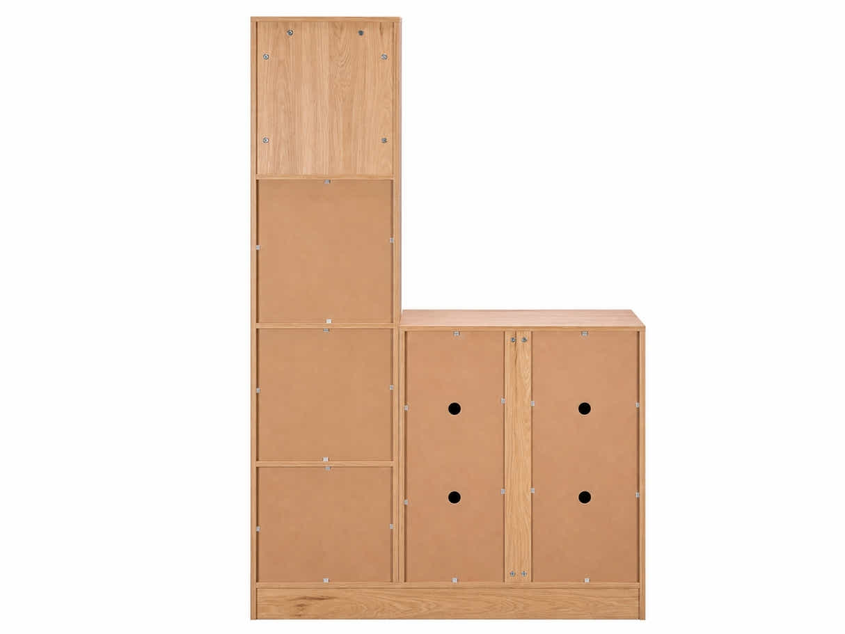Ingang Shoe and Coat Storage With Mirror