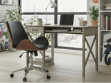 Writing Desk Rustic Oak & Bentwood Office Chair