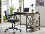 Writing Desk Rustic Oak & Elio Office Chair