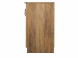 2-Door Sideboard Buffet Rustic Oak - 120 cm