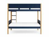 Mateo Bunk Bed - Oak & Navy