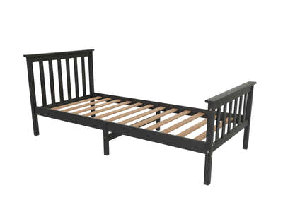 Hampshire Bed Frame Single - Black