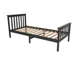 Hampshire Bed Frame Single - Black