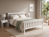 Hampshire Bed Frame Double - White