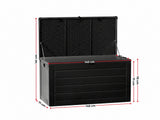 Outdoor Storage Box 680L - Black