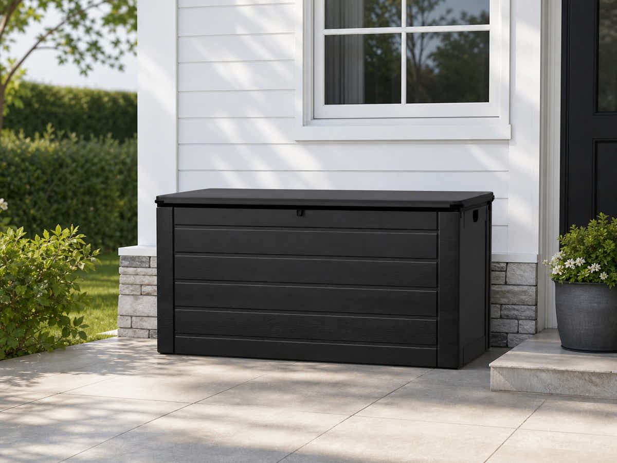 Outdoor Storage Box 680L - Black