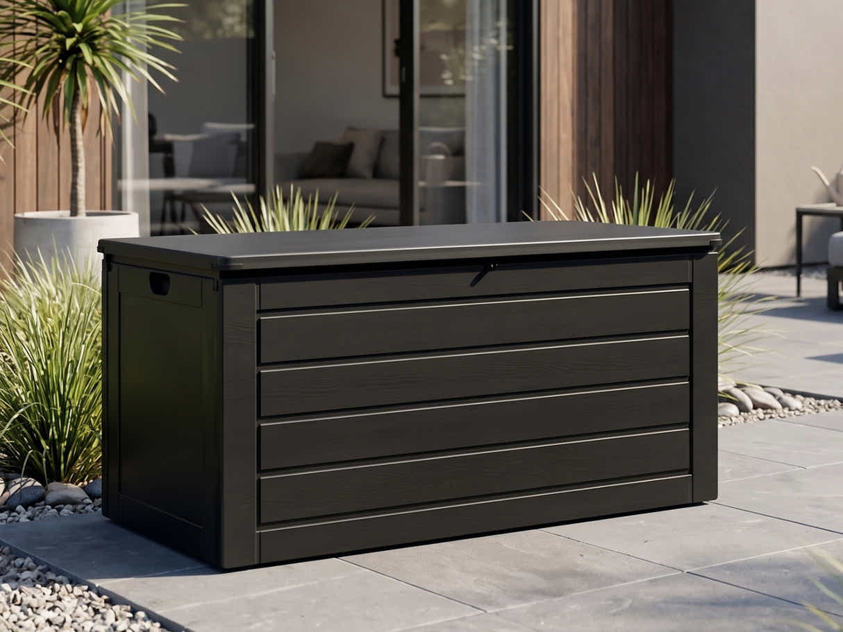Outdoor Storage Box 680L - Black