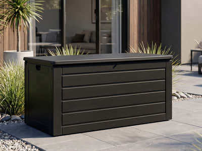 Outdoor Storage Box 680L - Black