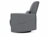 Rodger Air Leather Manual Recliner Chair - Grey