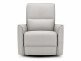Rodger Air Leather Manual Recliner Chair - Beige