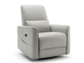 Rodger Air Leather Manual Recliner Chair - Beige