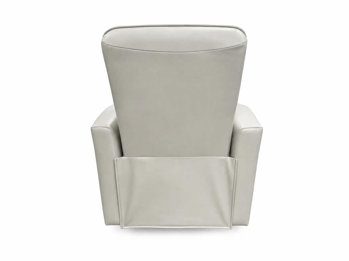 Rodger Air Leather Manual Recliner Chair - Beige